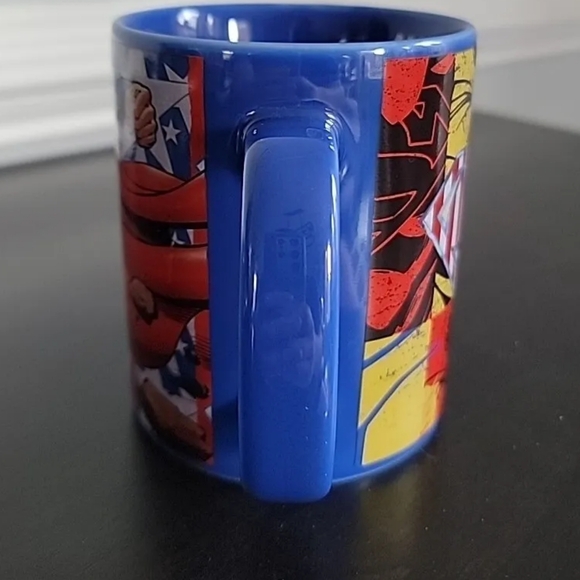 Superman “Americas Hero” Blue 16 Oz Coffee Mug/Cup - DC Comics - Extra Large - Picture 8 of 8